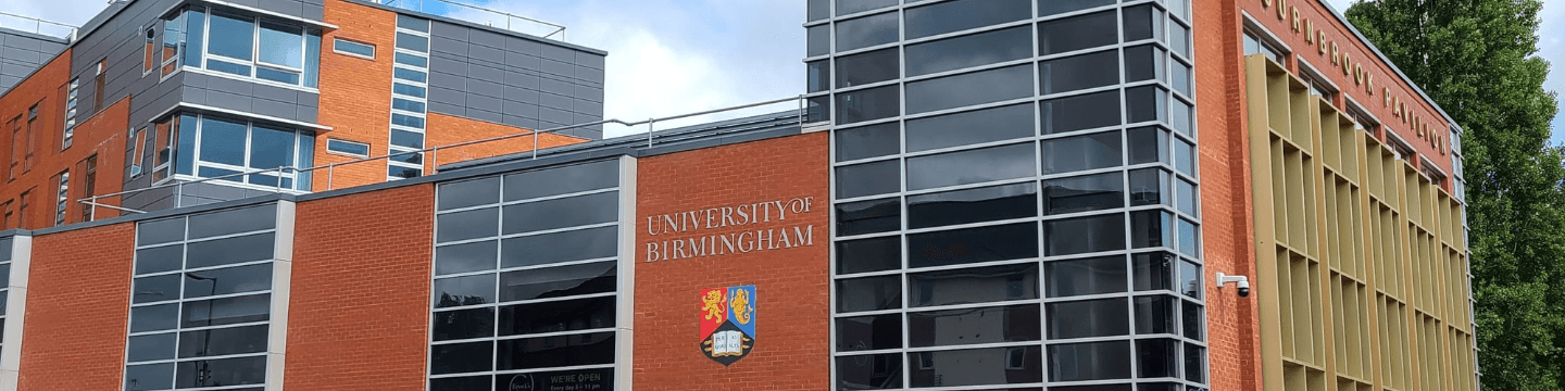 Banner image of University of Birmingham