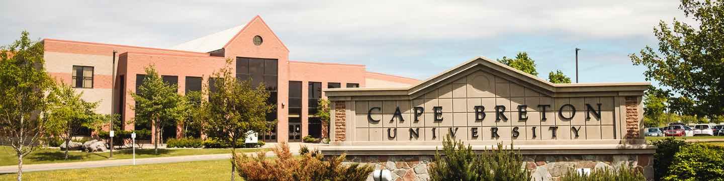 Banner image of Cape Breton University