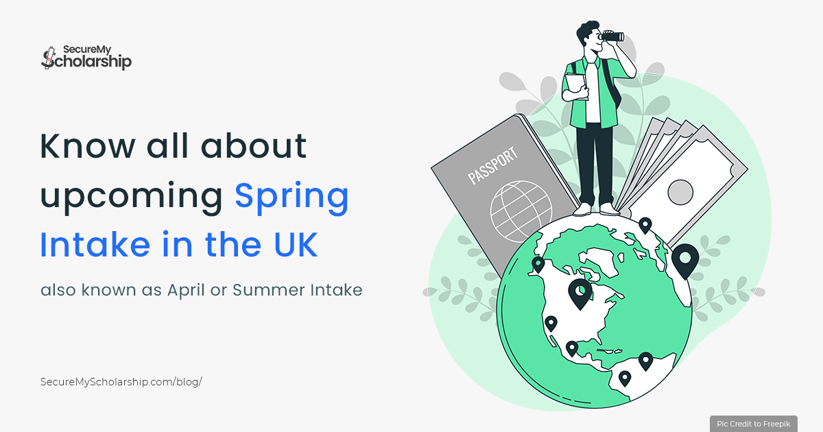 April [Summer] Intake in UK 2026