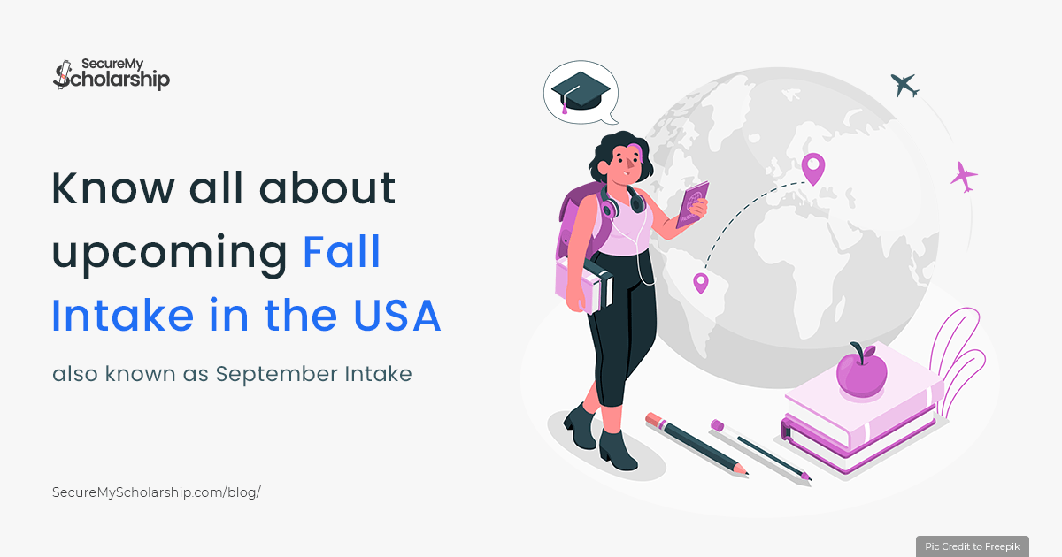 Fall [September] Intake in USA 2026